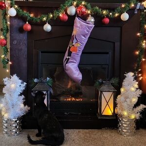 SANTAS BEST PURPLE PURSE GIRL STAKING